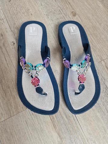 Piarossini Slippers mt 38 - Zo goed als nieuw! beschikbaar voor biedingen