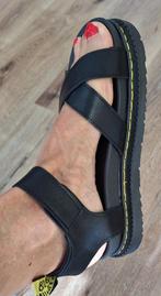 zwarte stoere nieuwe dames sandalen maat 39, Zwart, Nieuw, Sandalen of Muiltjes, Ophalen of Verzenden