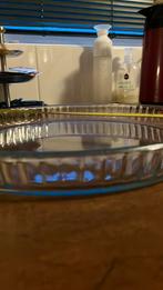 Ovenschaal rond, Ophalen of Verzenden, Zo goed als nieuw