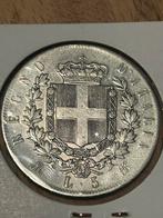 Italië 5 lira 1874 zilver, Verzenden