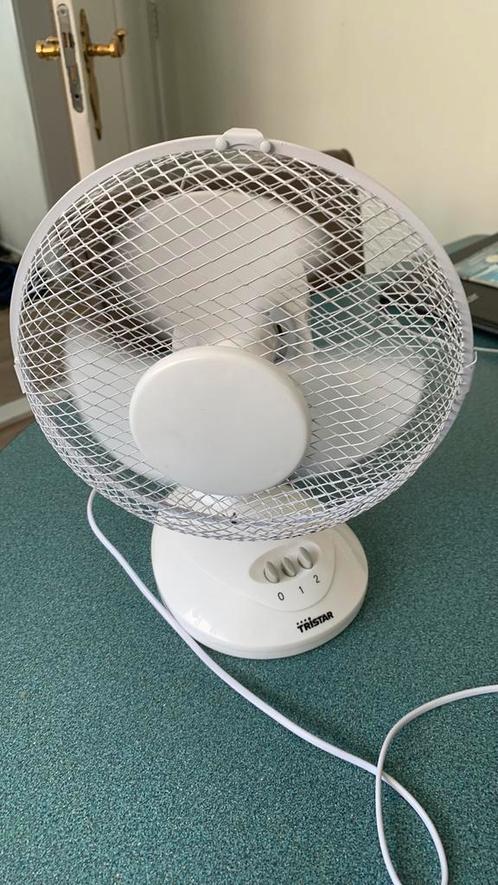 Tristar zgan Tafel ventilator 3 snelheden, Witgoed en Apparatuur, Ventilatoren, Zo goed als nieuw, Tafelventilator, Ophalen of Verzenden