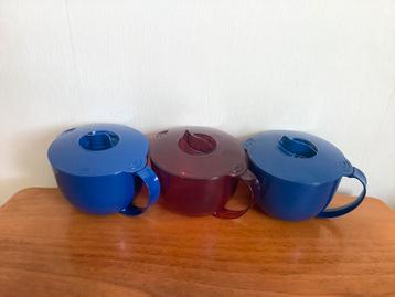 Tupperware 3 x Microplus Maatkan 1.2 liter Magnetronkan beschikbaar voor biedingen