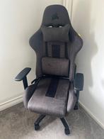 Corsair TC100 Relaxed Grijs/Zwart Game bureaustoelen, Huis en Inrichting, Bureaustoelen, Ophalen, Gaming bureaustoel, Gebruikt
