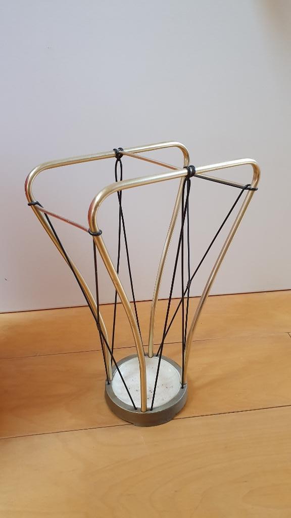 Vintage string design paraplubak - jaren 60 - mid century, Antiek en Kunst, Kunst | Designobjecten, Ophalen