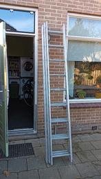 uitschuifladder, Doe-het-zelf en Verbouw, Ladders en Trappen, Ophalen, Gebruikt, Ladder, 4 meter of meer