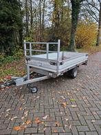 2x enkelas aanhanger plateauwagen enkelasser 1300kg plateau, Auto diversen, Aanhangers en Bagagewagens, Ophalen, Zo goed als nieuw