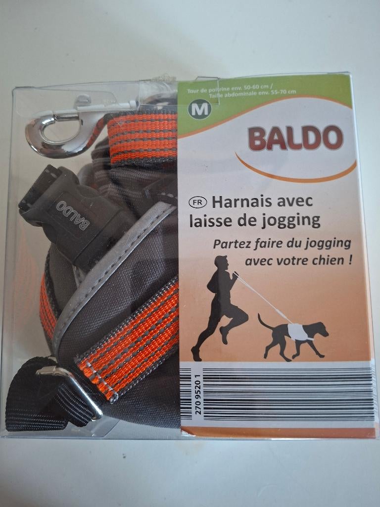 Baldo hondenharnas met jogginglijn maat M nieuw, Dieren en Toebehoren, Hondenriemen, Nieuw, Hondenriem, Ophalen of Verzenden