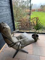 draaistoel, Huis en Inrichting, Fauteuils, Ophalen, Gebruikt, Minder dan 75 cm, Leer