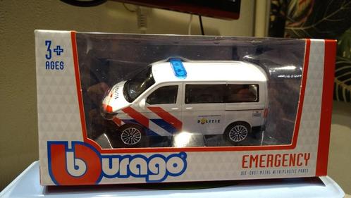 Bburago Volkswagen Transporter T6.1 Multivan Politie 1:43 T6, Hobby en Vrije tijd, Modelauto's | 1:43, Nieuw, Auto, Overige merken