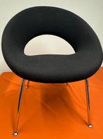 4x Artifort Nina stoelen, Huis en Inrichting, Stoelen, Ophalen, Metaal, Zwart, Zo goed als nieuw