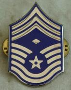 Collar Rank Insignia, First Sergeant, USAF, jaren'80.(Nr.1), Ophalen of Verzenden, Luchtmacht, Amerika, Overige typen