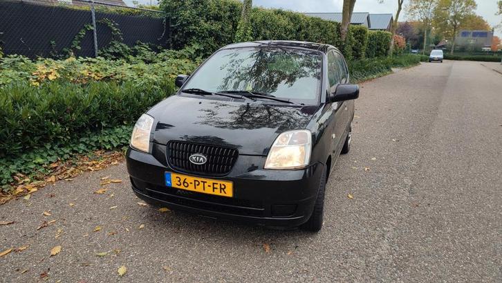 Kia Picanto 1.0 2004 Zwart nieuwe onderdelen, Auto's, Kia, Particulier, Picanto, Benzine, B, Hatchback, Handgeschakeld, Origineel Nederlands