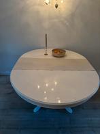 Ovaal/ronde eetkamertafel., Huis en Inrichting, Tafels | Eettafels, Ophalen, Gebruikt, 100 tot 150 cm, 150 tot 200 cm