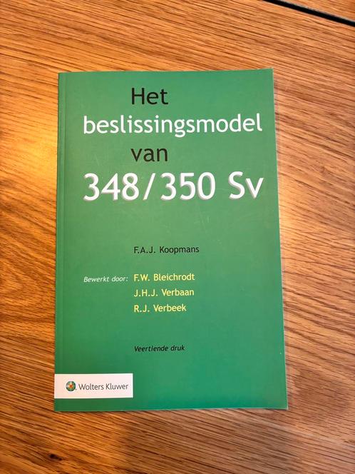 F.A.J. Koopmans - Het beslissingsmodel van 348/350 Sv, Boeken, Wetenschap, Zo goed als nieuw, Ophalen of Verzenden