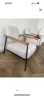 Licht grijze fateuilles, Ophalen, Eenpersoons, 75 tot 100 cm, Zo goed als nieuw