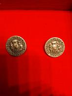 2 oude knopen, Verzamelen, Ophalen of Verzenden, Gebruikt