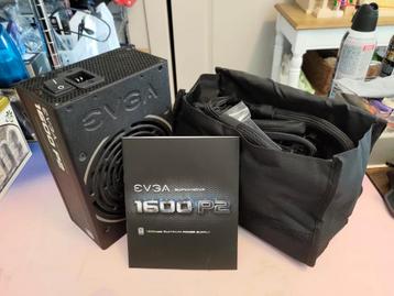 EVGA 1600 P2 ATX pc Voeding 1600w Krachtpatser 1600 watt beschikbaar voor biedingen