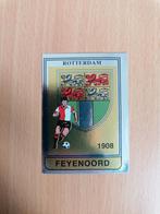 Panini Voetbal 85 #77 Feyenoord embleem., Ophalen of Verzenden, Zo goed als nieuw, Plaatje
