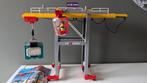 Playmobil city action Cargo Portaalkraan met container, Ophalen of Verzenden, Zo goed als nieuw