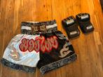 Boks, Thaiboxing, Kickboks, outfit en Rumble handschoenen, Ophalen of Verzenden, Gebruikt, Jongen of Meisje