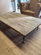 Steenschot salontafel, Huis en Inrichting, Tafels | Salontafels, 100 tot 150 cm, Zo goed als nieuw, Minder dan 50 cm, Rechthoekig