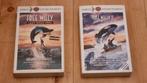 Free Willy 1 en 2 op VHS, Alle leeftijden, Ophalen of Verzenden, Zo goed als nieuw