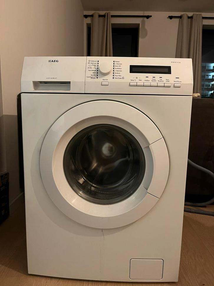 AEG Protex Lavamat wasmachine (defect) - Koolborstels?, Witgoed en Apparatuur, Wasmachines, Niet werkend, Voorlader, 6 tot 8 kg