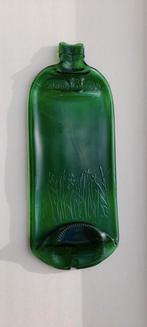 Groen glazen hapjesplank/ collectors item/ Sonnema, Ophalen of Verzenden, Huis en Inrichting
