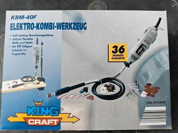 King Craft KBM-40F Combi-Gereedschap, Doe-het-zelf en Verbouw, Gereedschap | Overige machines, Nieuw, Ophalen of Verzenden