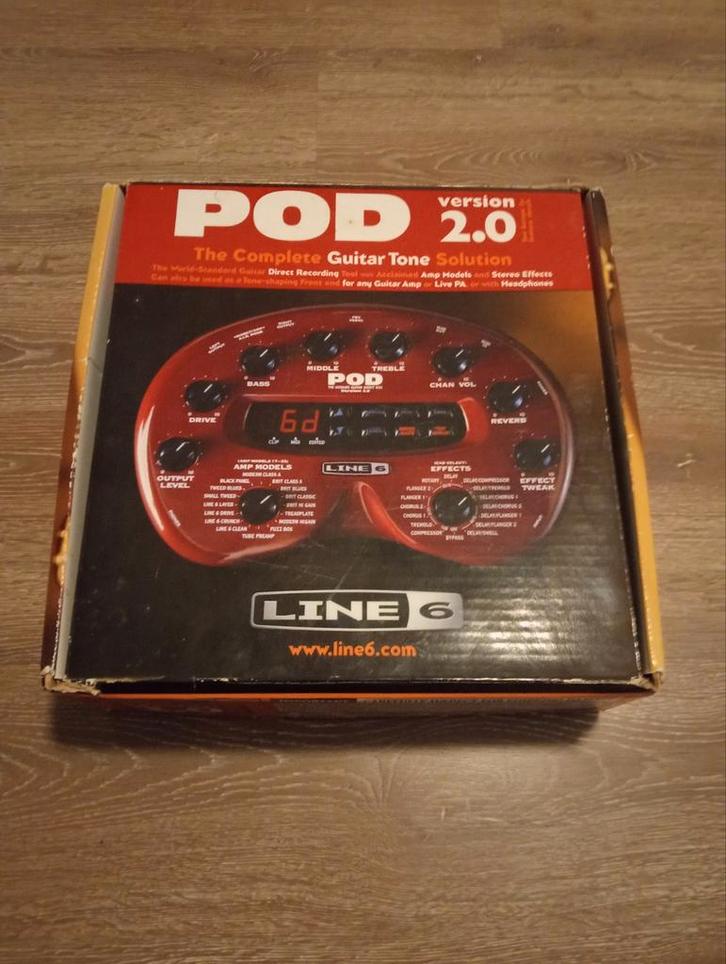 Line6 POD 2.0 Multi-Effect Processor, Muziek en Instrumenten, Effecten, Gebruikt, Multi-effect, Ophalen