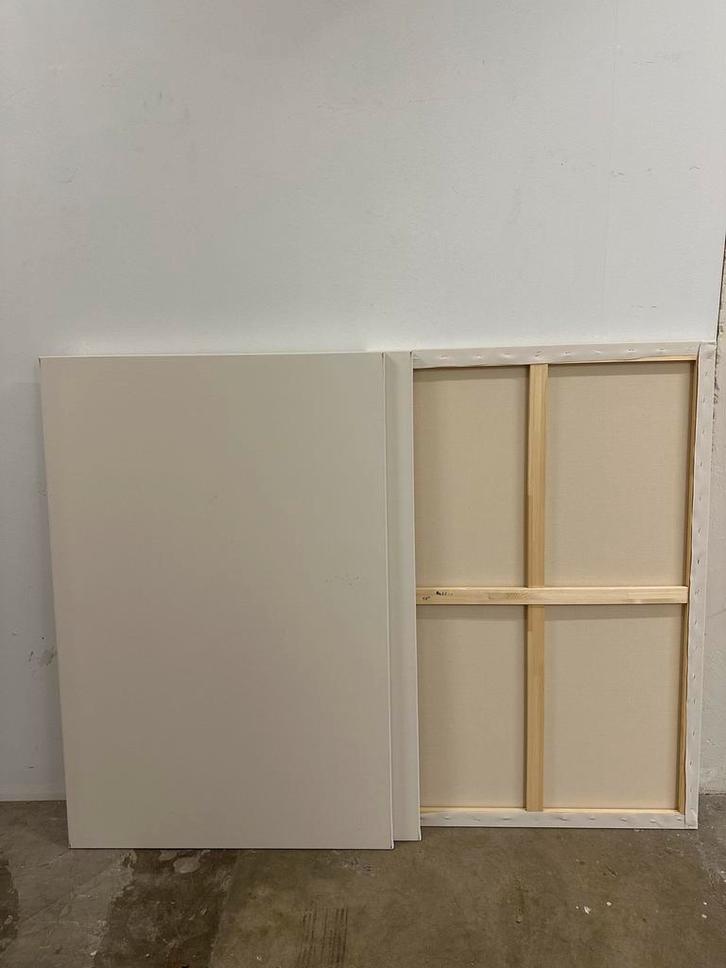 Set van Twee canvasdoeken-80x100cm,3D- incl. Verzenden, Hobby en Vrije tijd, Schilderen, Zo goed als nieuw, Ophalen of Verzenden