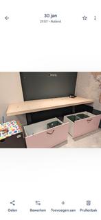 Twee opberg kisten ikea roze SMÅSTAD, Ophalen, Zo goed als nieuw, Overige typen