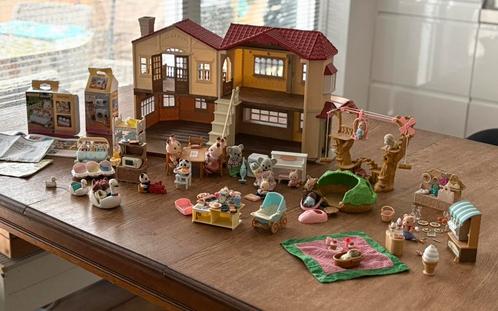 Verzameling Sylvanian Family. Huis, Families en accessoires,, Verzamelen, Speelgoed, Zo goed als nieuw, Ophalen