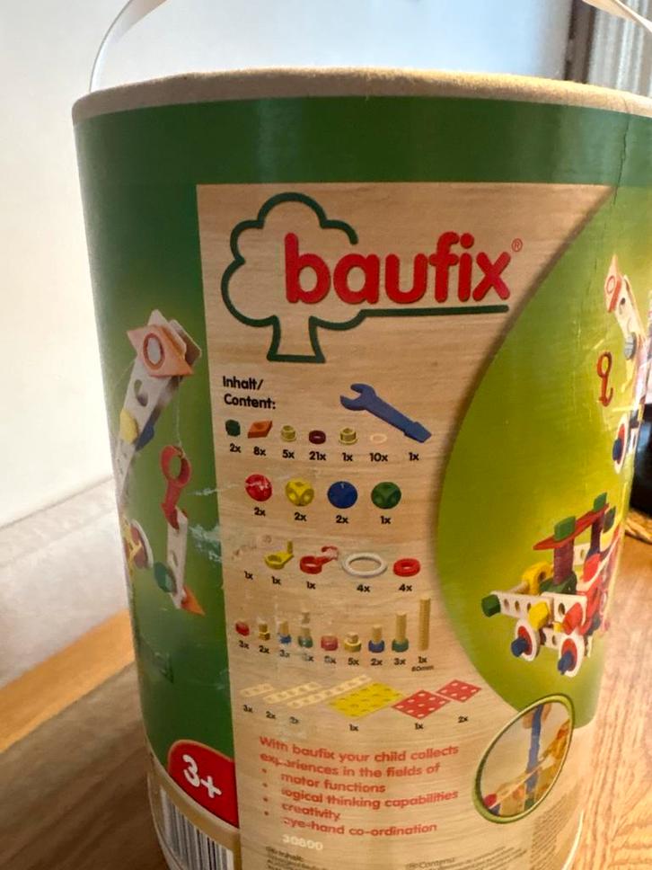 Baufix Bouwset Compleet met Boekje, Kinderen en Baby's, Speelgoed | Bouwstenen, Gebruikt, Overige merken, Ophalen of Verzenden