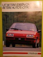 Citroen BX leafleat, Ophalen of Verzenden, Zo goed als nieuw, Citroën, Citroën