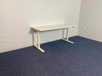 36 x Bureau Voortman (slinger), wit blad, 160 x 70 cm., Ophalen, In hoogte verstelbaar, Gebruikt, Bureau