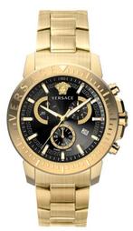 Versace Horloge - Gouden Chronograaf, Sieraden, Tassen en Uiterlijk, Horloges | Heren, Overige merken, Polshorloge, Ophalen of Verzenden