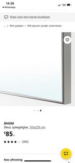 Ikea aheim spiegeldeur paxkast, Ophalen, Minder dan 50 cm, 200 cm of meer, Zo goed als nieuw