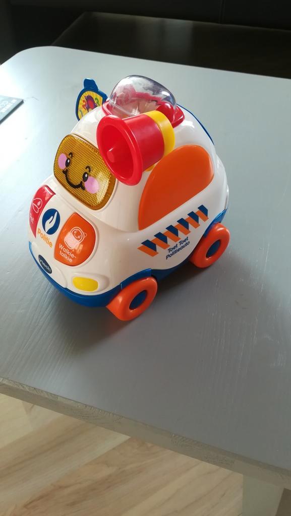 VTech Toet Toet Politieauto, Kinderen en Baby's, Speelgoed | Speelgoedvoertuigen, Gebruikt, Ophalen