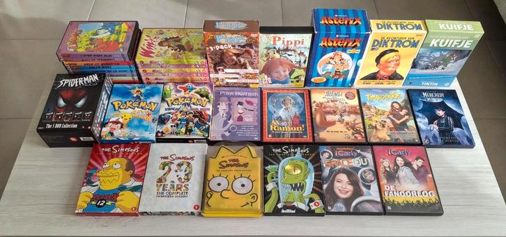 Dvd collectie kinderfilms series boxen in een set!!, Cd's en Dvd's, Dvd's | Kinderen en Jeugd, Zo goed als nieuw, Alle leeftijden