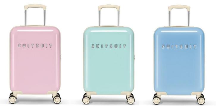 ✅ SUITSUIT koffer Handbagage Set 55 cm 3 Delig - NIEUW, Sieraden, Tassen en Uiterlijk, Koffers, Nieuw, Hard kunststof, 50 tot 60 cm