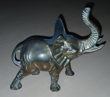 Messing (geel koper) beeldje - Olifant beschikbaar voor biedingen