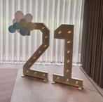 21 Letters te huur, Hobby en Vrije tijd, Feestartikelen | Verhuur, Ophalen of Verzenden