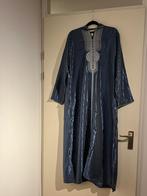 Marokkaanse Thobe - Blauw & Zwart - Maat M/L, Ophalen of Verzenden, Nieuw