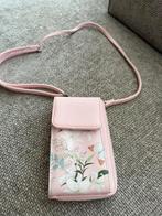 Leuk roze schoudertasje met ruimte voor telefoon, Ophalen of Verzenden, Zo goed als nieuw, Roze