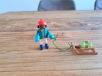 playmobil meisje met slee, Ophalen of Verzenden, Gebruikt