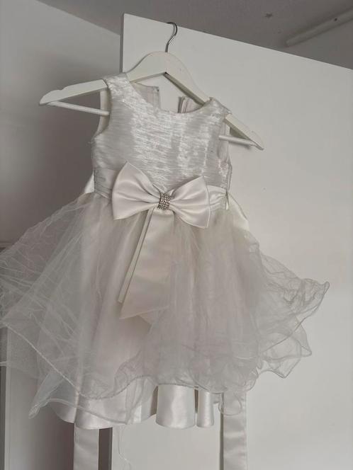 Feestjurk Meisje Wit  maat 2 jaar, Kinderen en Baby's, Babykleding | Overige, Zo goed als nieuw, Meisje, Ophalen of Verzenden