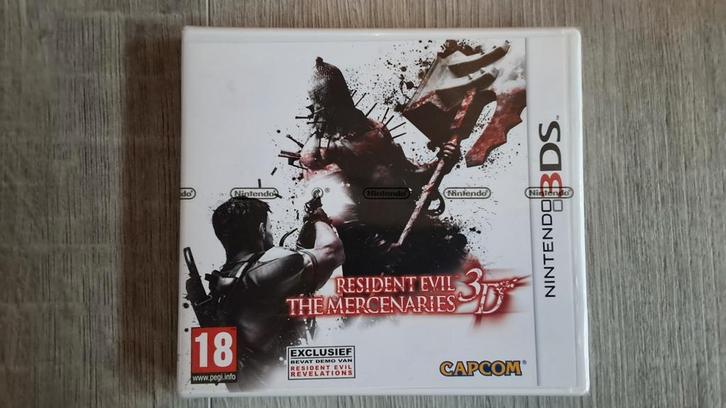 RESIDENT EVIL THE MERCENARIES 3D NOG IN SEAL, Spelcomputers en Games, Games | Nintendo 2DS en 3DS, Zo goed als nieuw, Avontuur en Actie