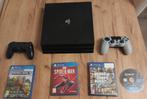 PlayStation 4 Pro - 1 TB - Met 2 DUALSHOCK controllers, Spelcomputers en Games, Spelcomputers | Sony PlayStation 4, Ophalen, Met games
