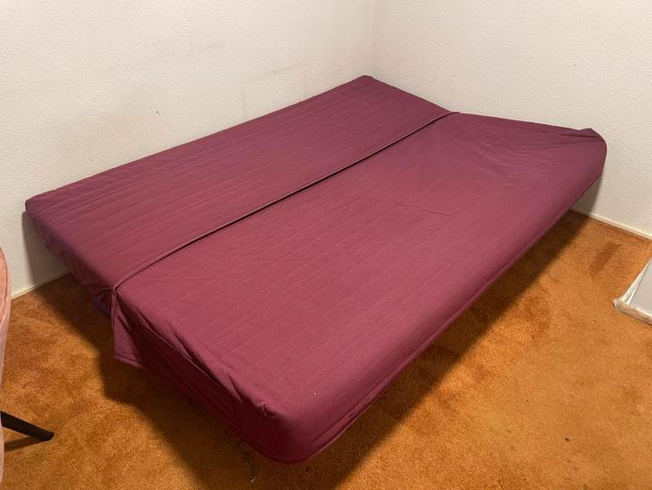 IKEA Slaapbank, Huis en Inrichting, Slaapkamer | Slaapbanken, Gebruikt, 140 cm, 200 cm, Tweepersoons, Overige kleuren, Ophalen
